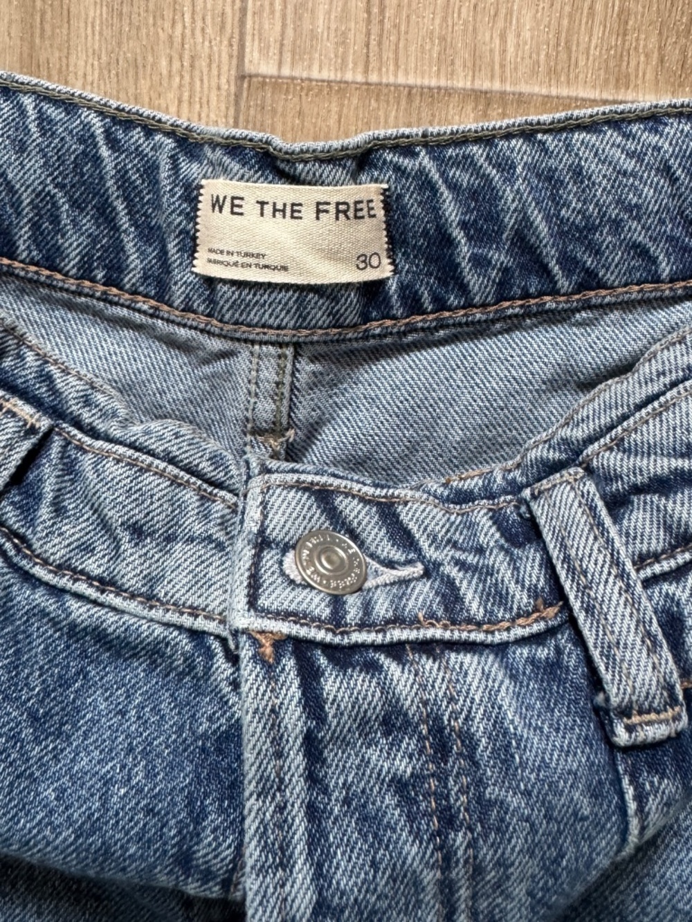 NWT Free People We The Free Head Over Heels Jeans, Size 30 MSRP $298 - Picture 15 of 15
